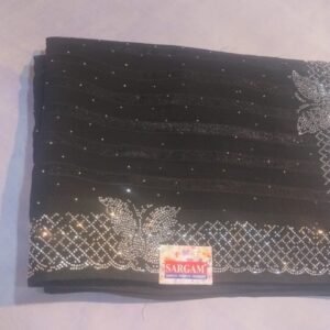 Fancy black Saree