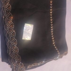 Fancy black Saree