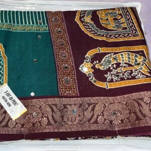 Fancy digital print simple saree